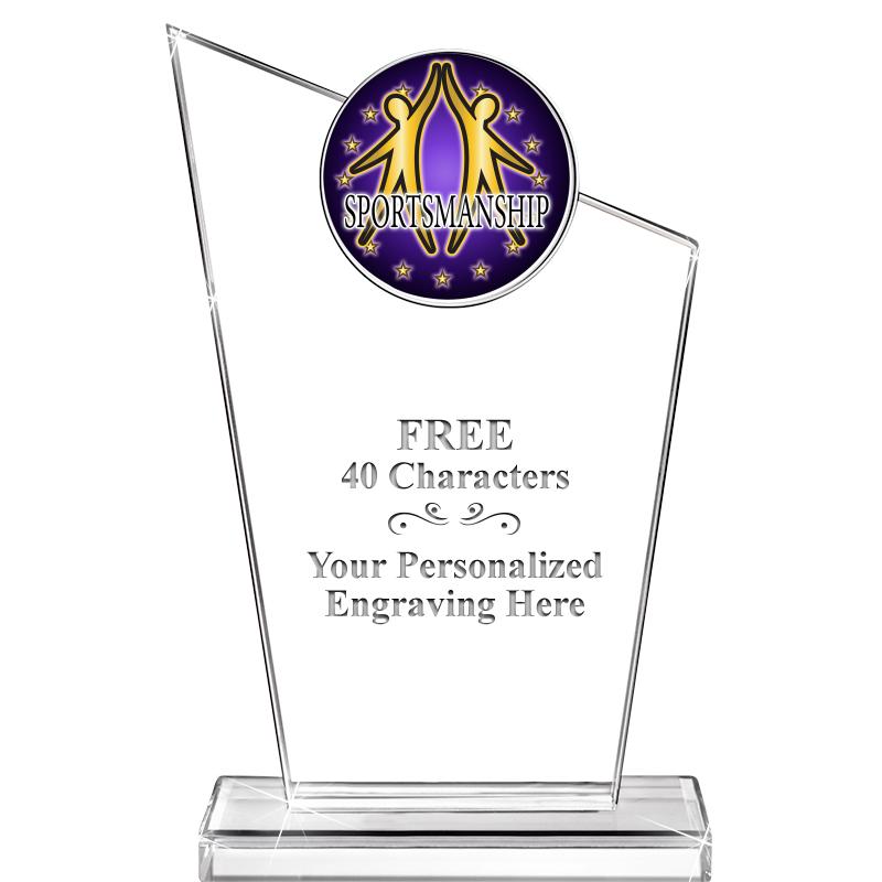 7" ELEVATION CRYSTAL W-INSERT