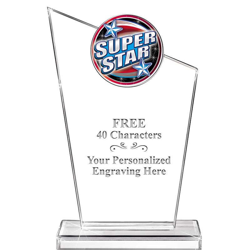 7" ELEVATION CRYSTAL W-INSERT