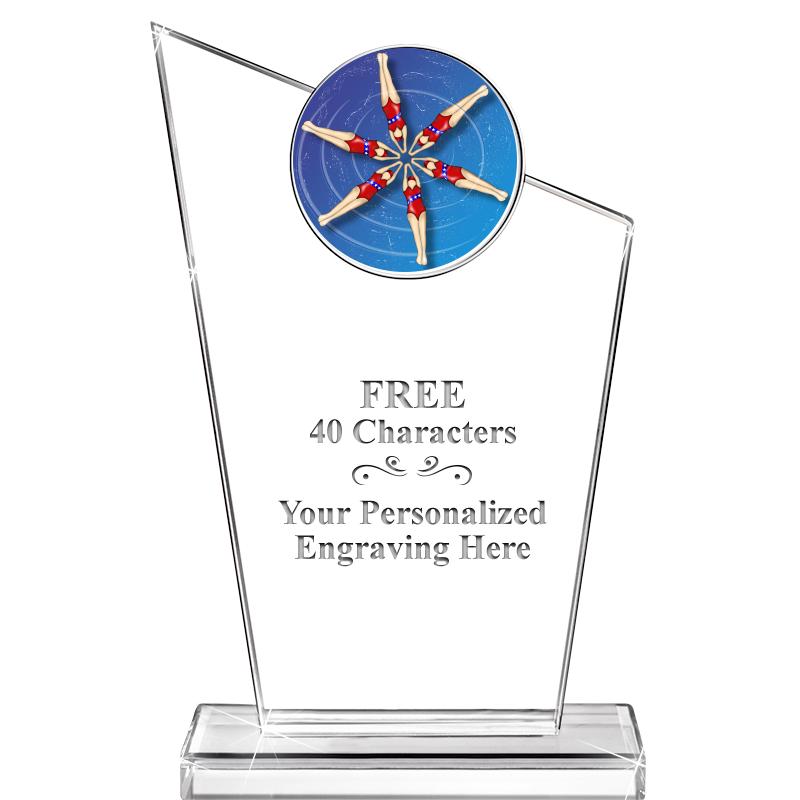 7" ELEVATION CRYSTAL W-INSERT