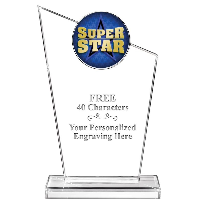 7" ELEVATION CRYSTAL W-INSERT