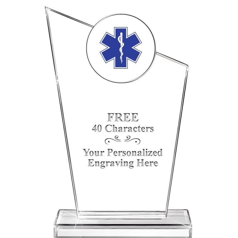 7" ELEVATION CRYSTAL W-INSERT