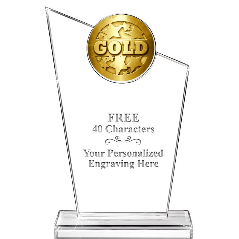 7" ELEVATION CRYSTAL W-INSERT