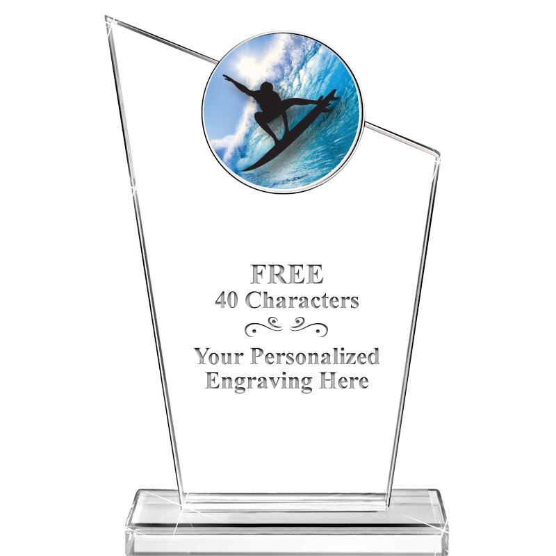 7" ELEVATION CRYSTAL W-INSERT