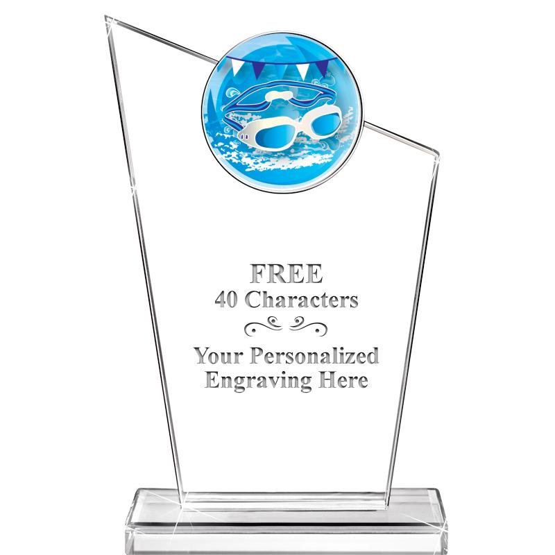 7" ELEVATION CRYSTAL W-INSERT