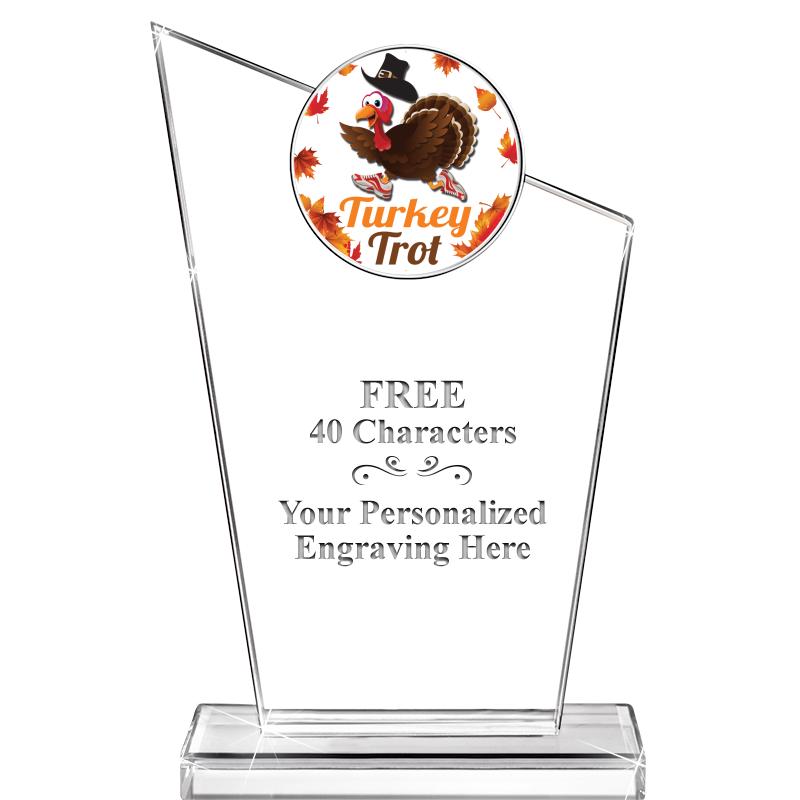 7" ELEVATION CRYSTAL W-INSERT