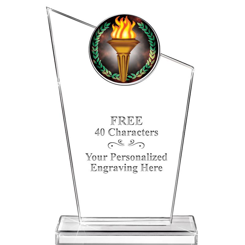 7" ELEVATION CRYSTAL W-INSERT