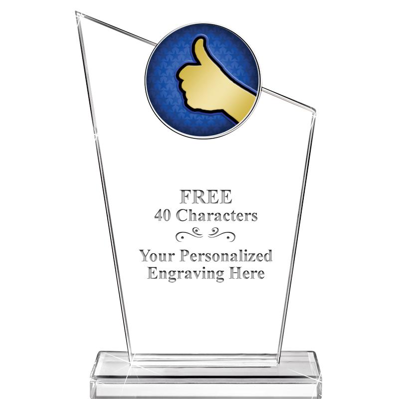 7" ELEVATION CRYSTAL W-INSERT