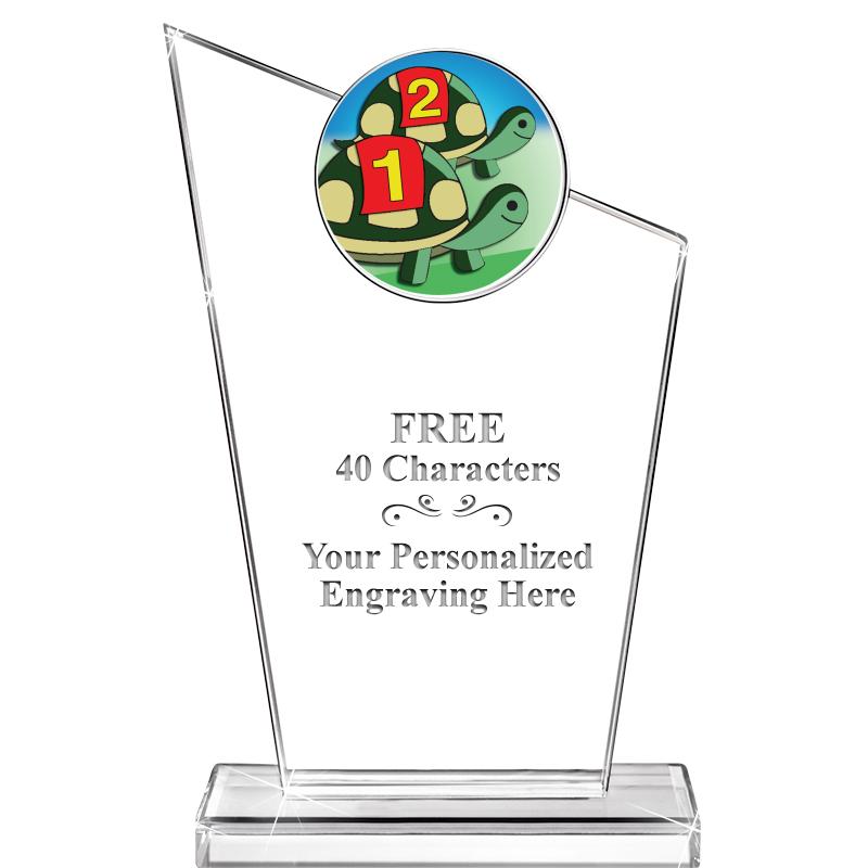 7" ELEVATION CRYSTAL W-INSERT