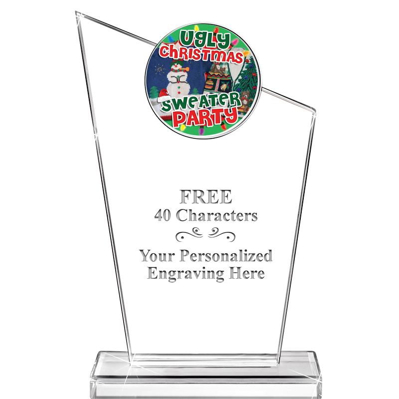 7" ELEVATION CRYSTAL W-INSERT