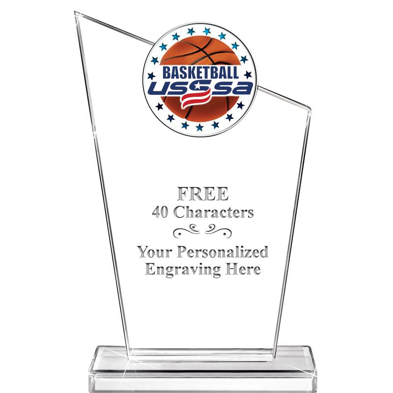 7" ELEVATION CRYSTAL W-INSERT