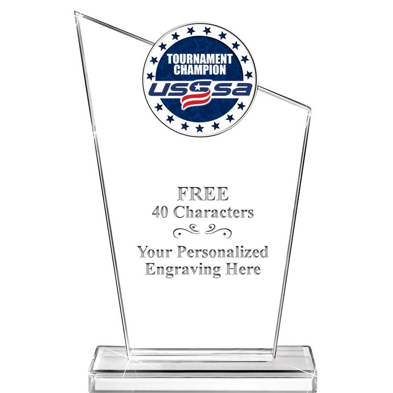 7" ELEVATION CRYSTAL W-INSERT