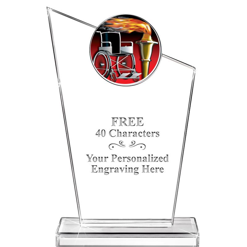 7" ELEVATION CRYSTAL W-INSERT