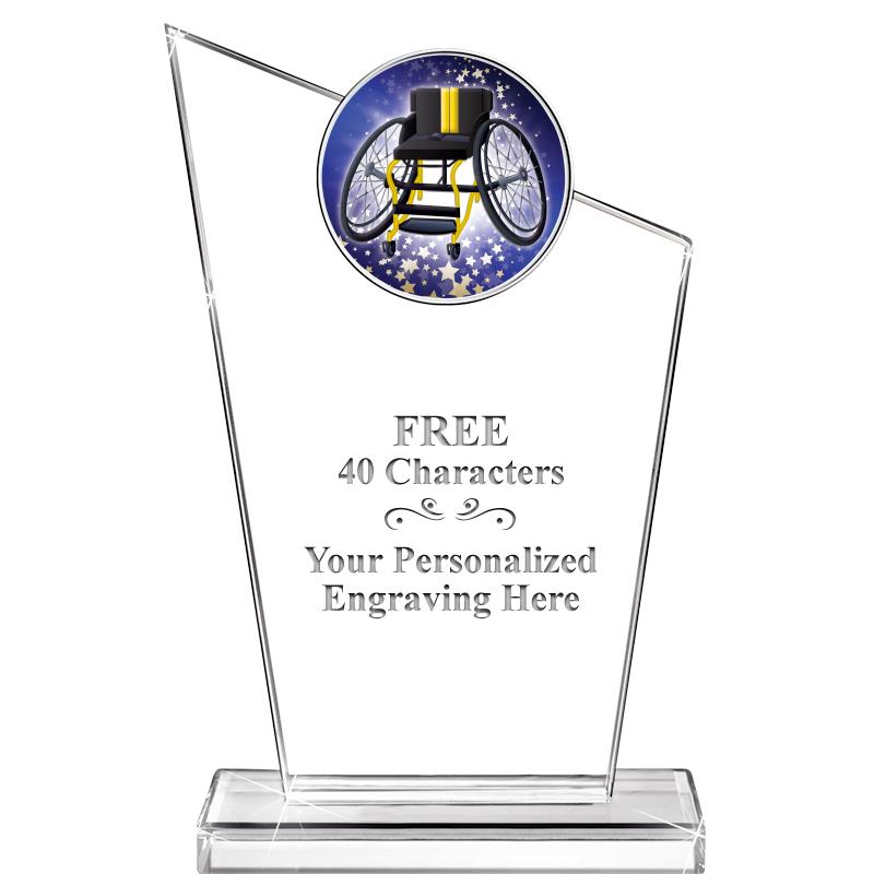 7" ELEVATION CRYSTAL W-INSERT