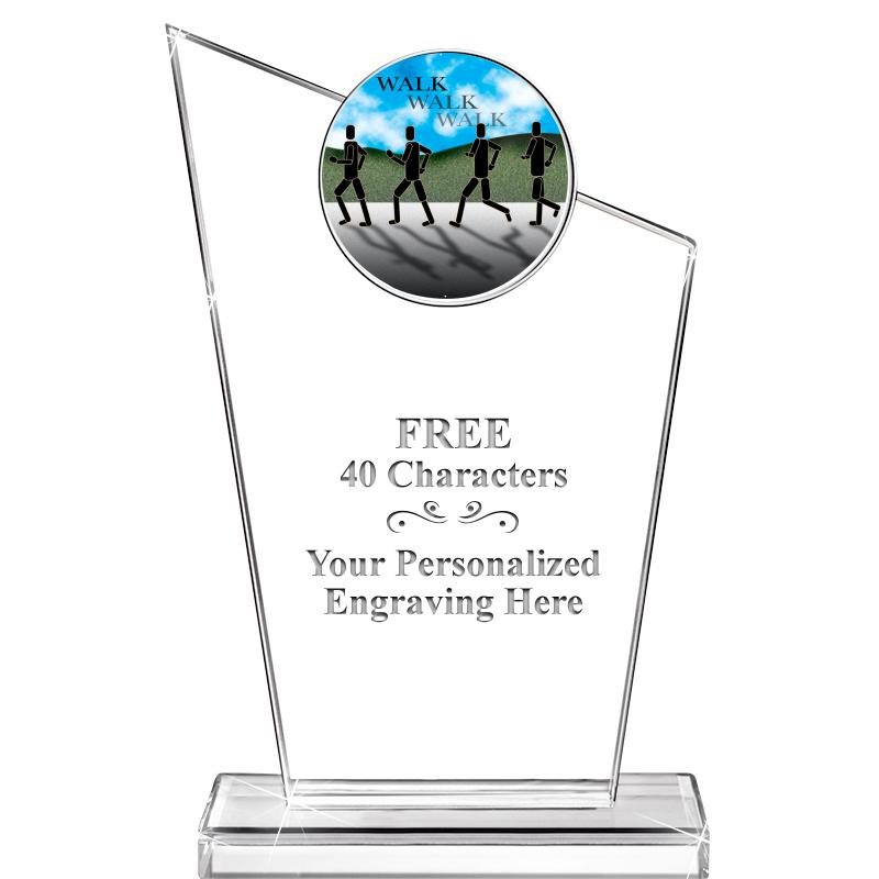 7" ELEVATION CRYSTAL W-INSERT