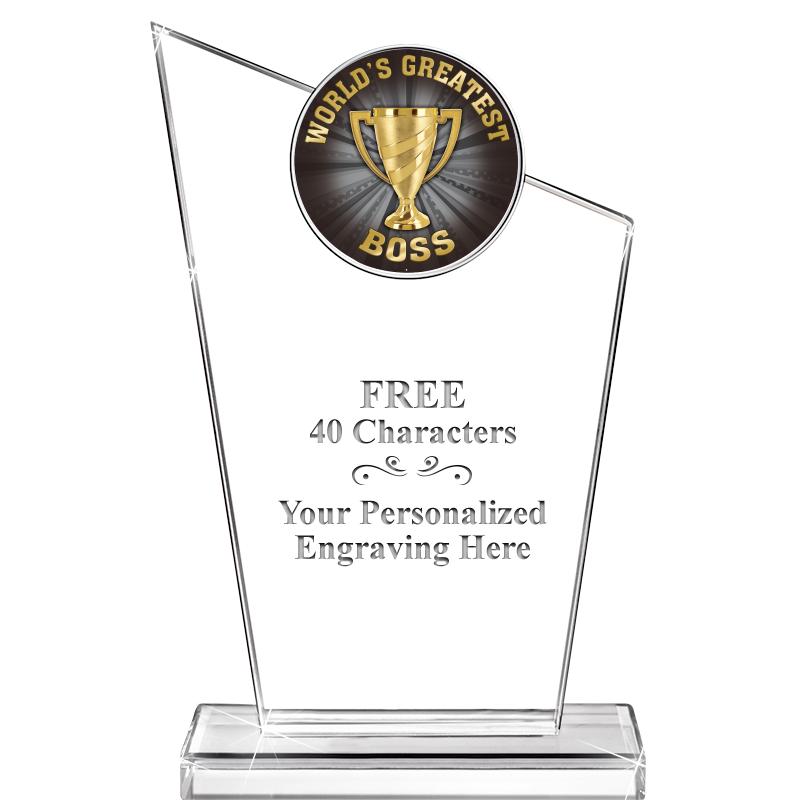 7" ELEVATION CRYSTAL W-INSERT