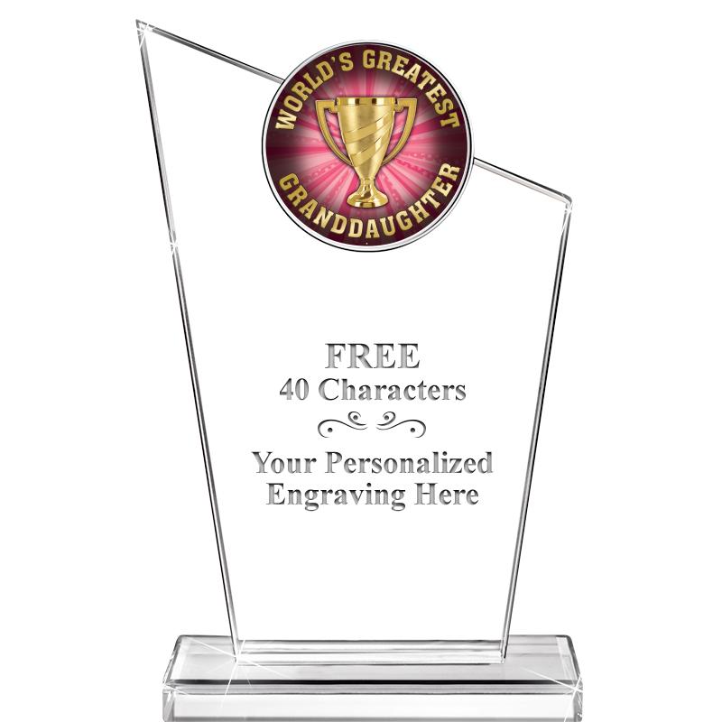 7" ELEVATION CRYSTAL W-INSERT