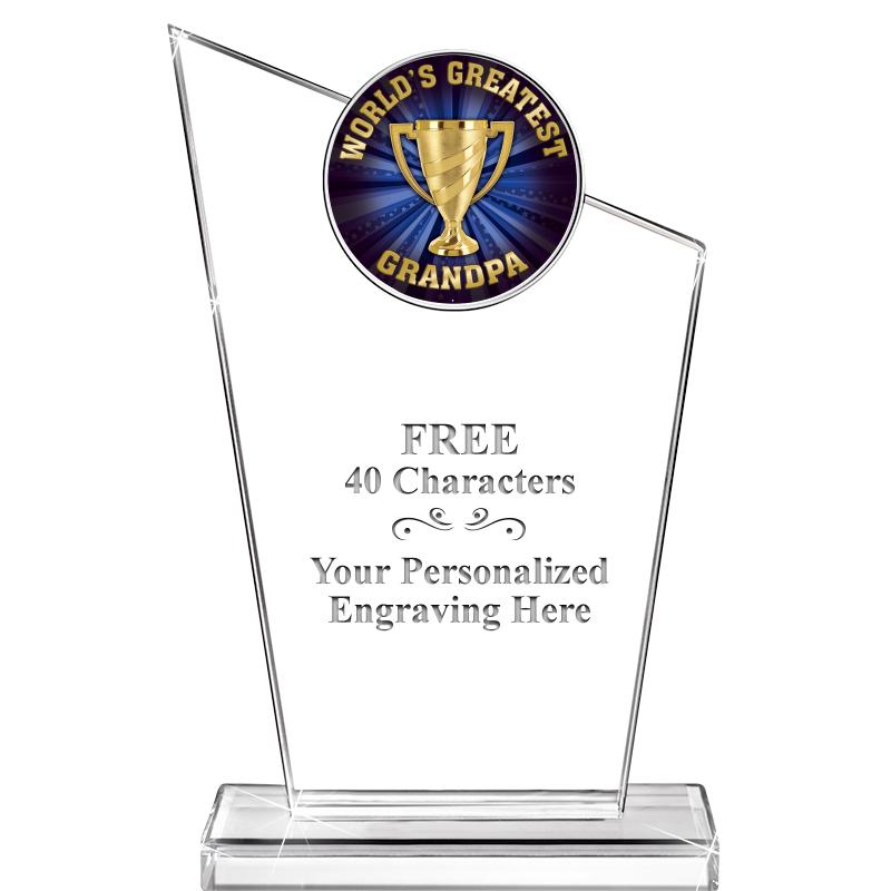 7" ELEVATION CRYSTAL W-INSERT