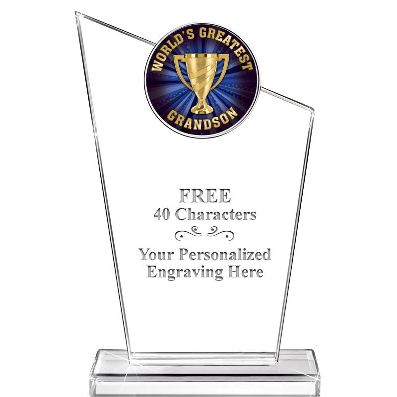 7" ELEVATION CRYSTAL W-INSERT