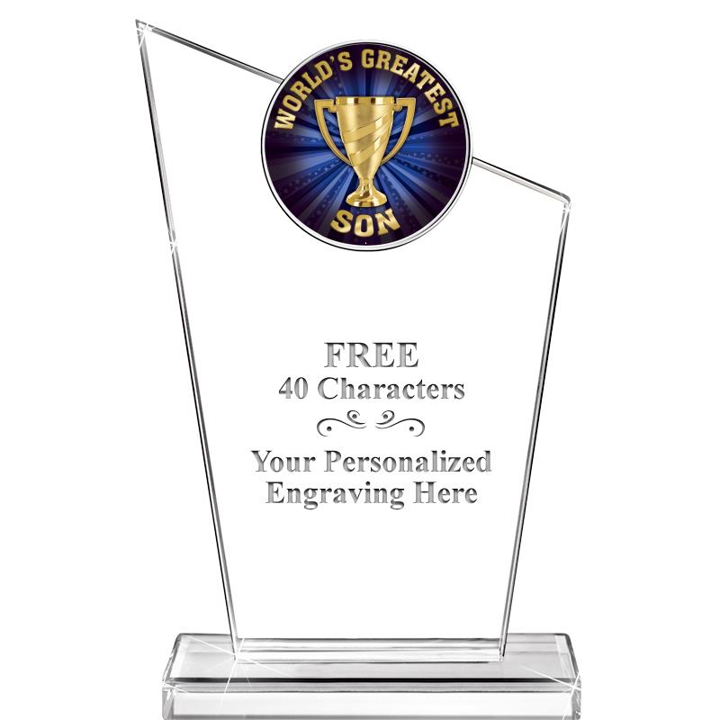 7" ELEVATION CRYSTAL W-INSERT