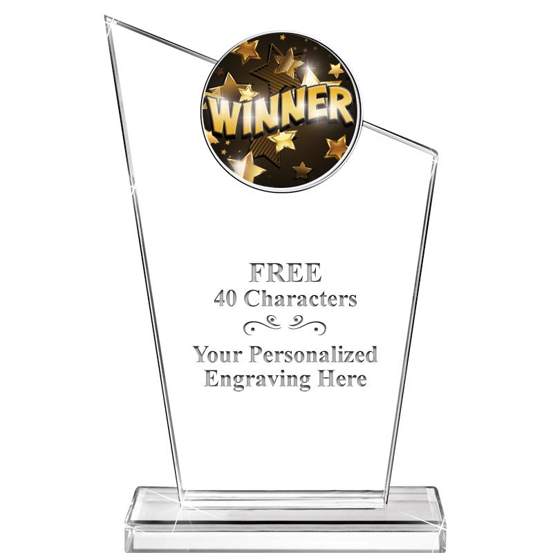 7" ELEVATION CRYSTAL W-INSERT