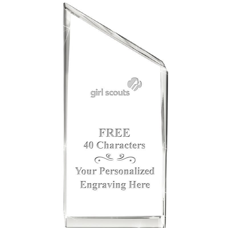 4" EMPIRE CRYSTAL AWARD