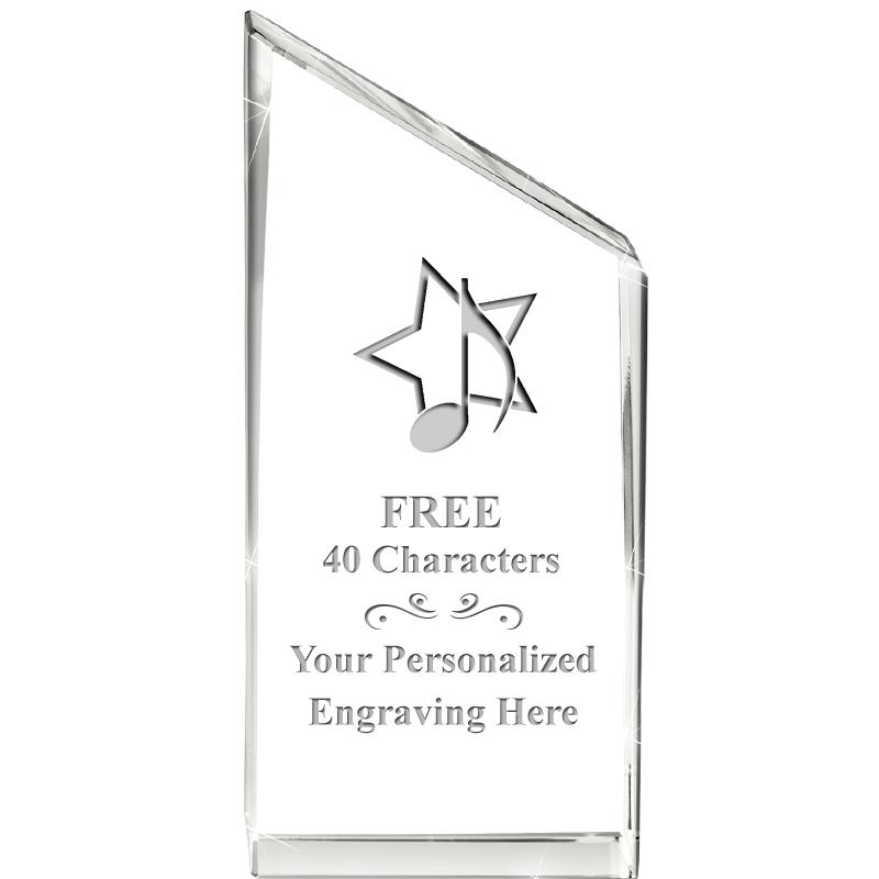 4" EMPIRE CRYSTAL AWARD