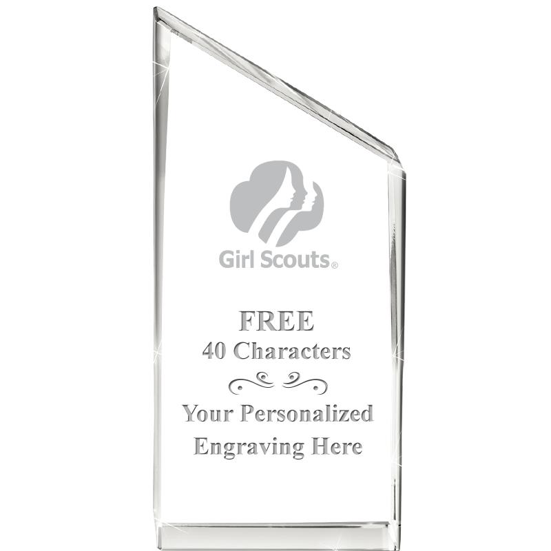 4" EMPIRE CRYSTAL AWARD