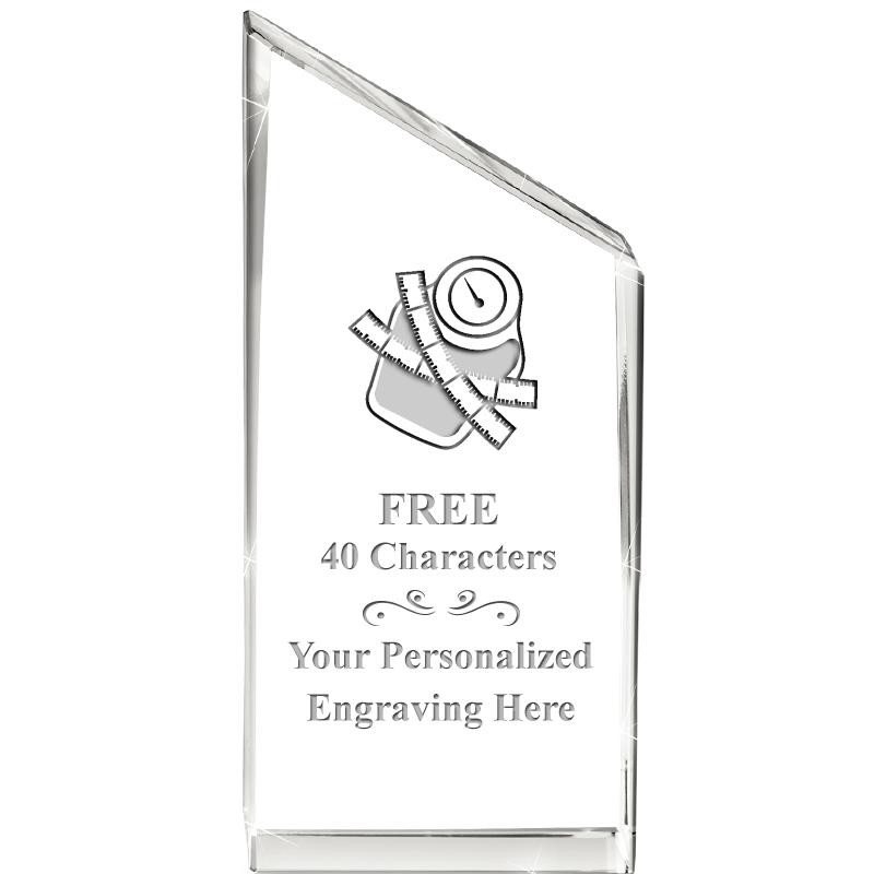 4" EMPIRE CRYSTAL AWARD