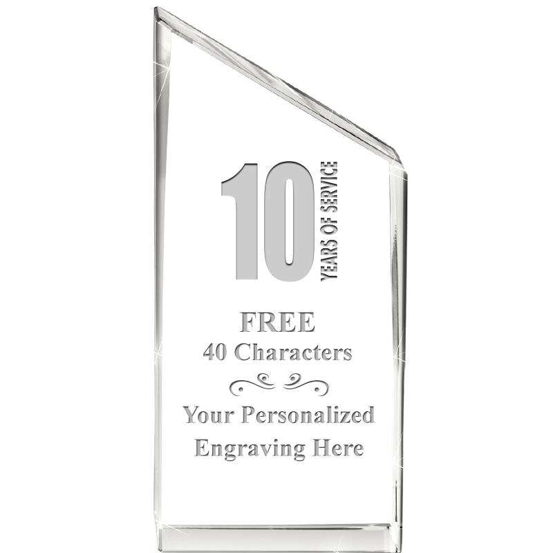 4" EMPIRE CRYSTAL AWARD