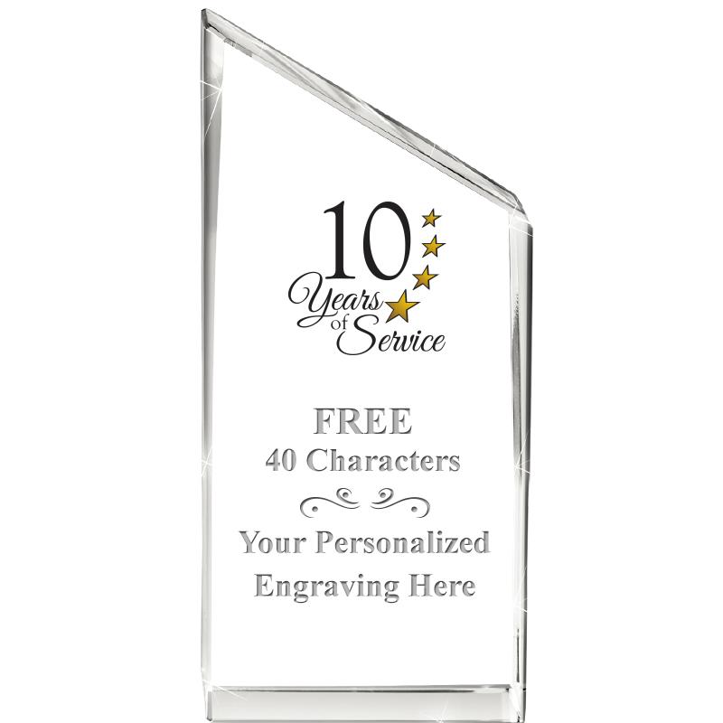 4" EMPIRE CRYSTAL AWARD