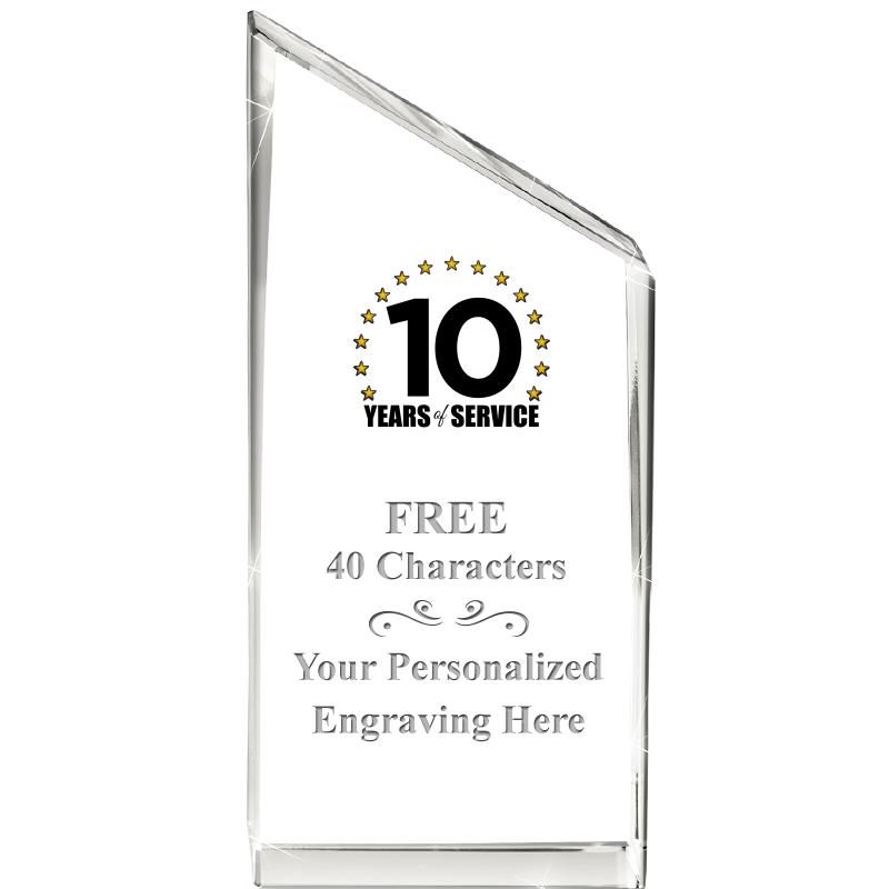 4" EMPIRE CRYSTAL AWARD