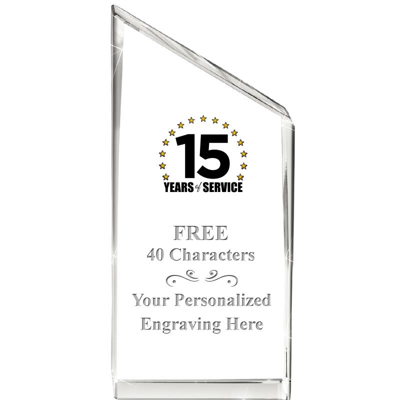 4" EMPIRE CRYSTAL AWARD