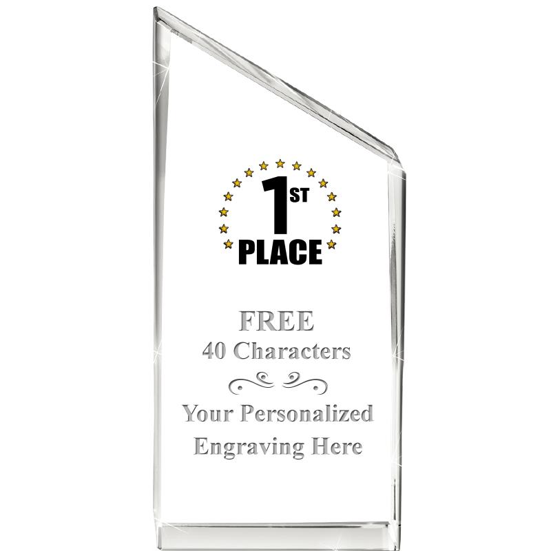 4" EMPIRE CRYSTAL AWARD