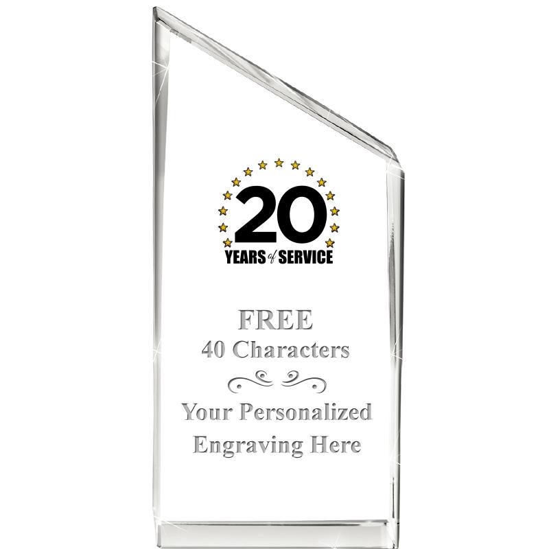 4" EMPIRE CRYSTAL AWARD