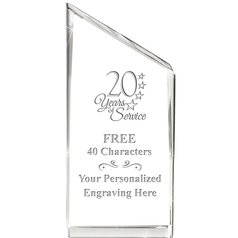 4" EMPIRE CRYSTAL AWARD