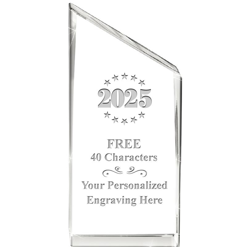 4" EMPIRE CRYSTAL AWARD