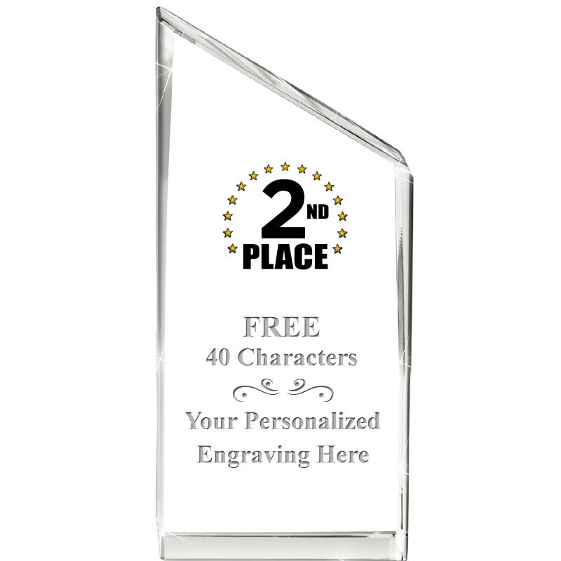 4" EMPIRE CRYSTAL AWARD