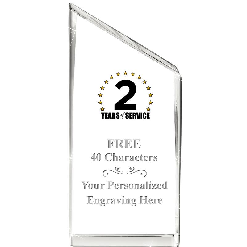 4" EMPIRE CRYSTAL AWARD