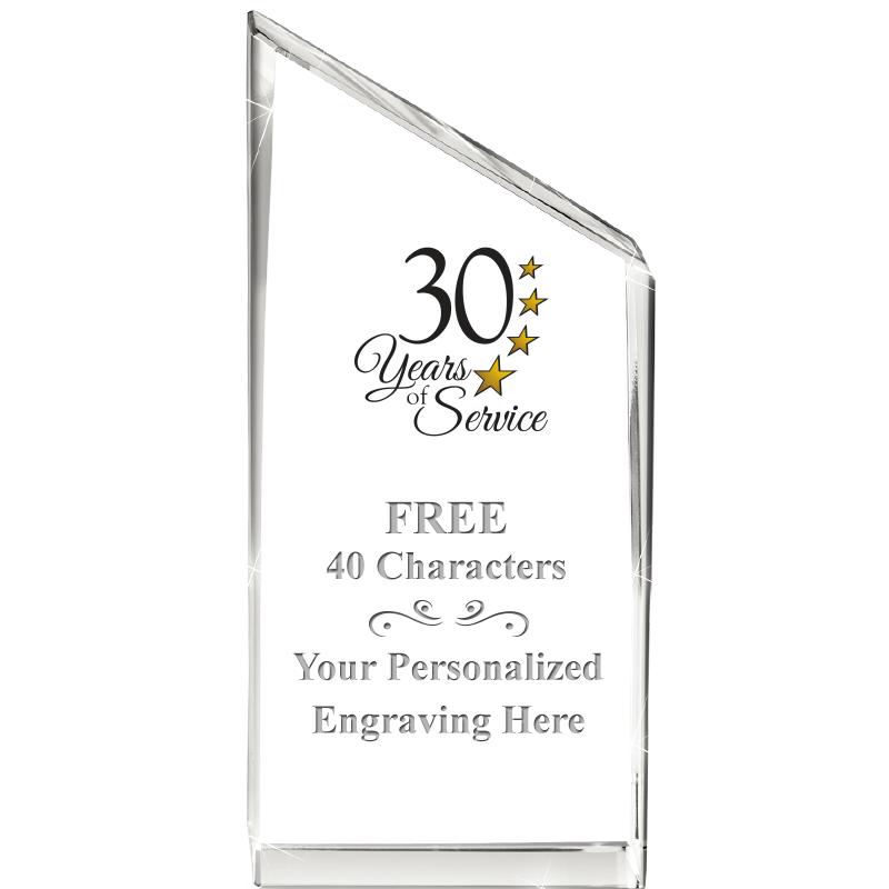 4" EMPIRE CRYSTAL AWARD