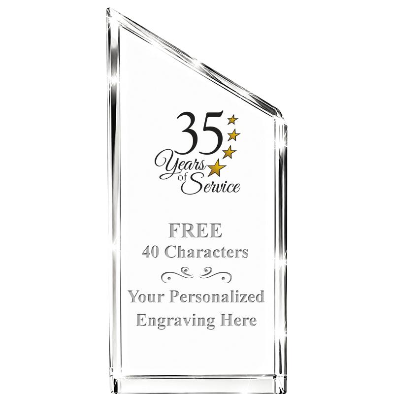 4" EMPIRE CRYSTAL AWARD