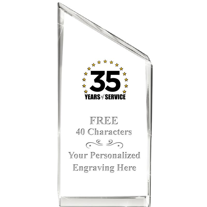 4" EMPIRE CRYSTAL AWARD