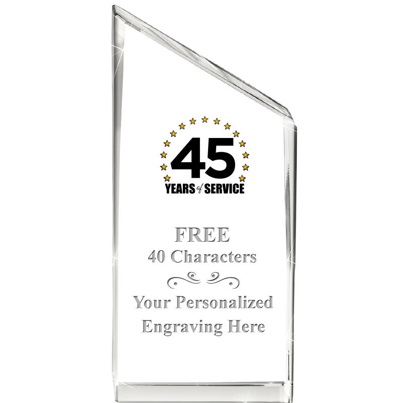 4" EMPIRE CRYSTAL AWARD