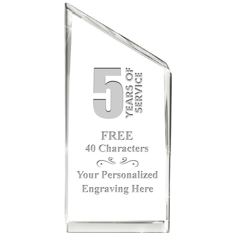 4" EMPIRE CRYSTAL AWARD