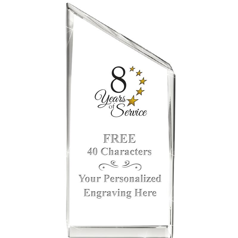 4" EMPIRE CRYSTAL AWARD