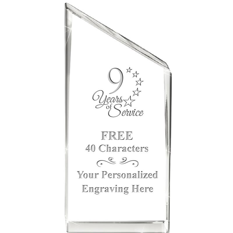 4" EMPIRE CRYSTAL AWARD