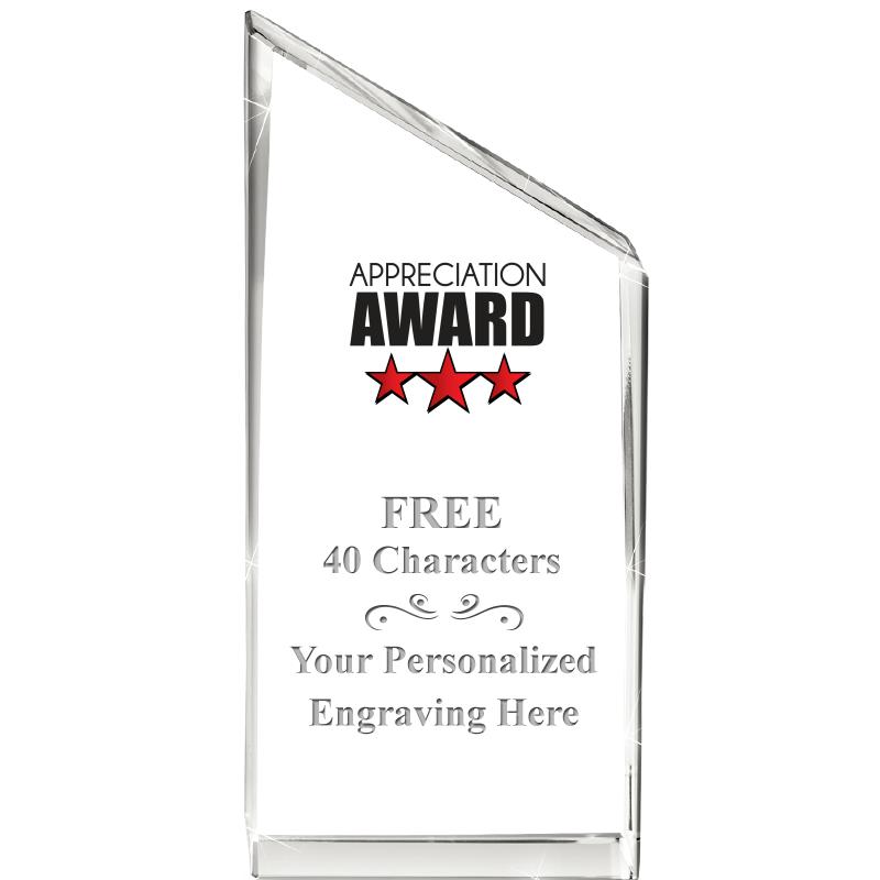 4" EMPIRE CRYSTAL AWARD