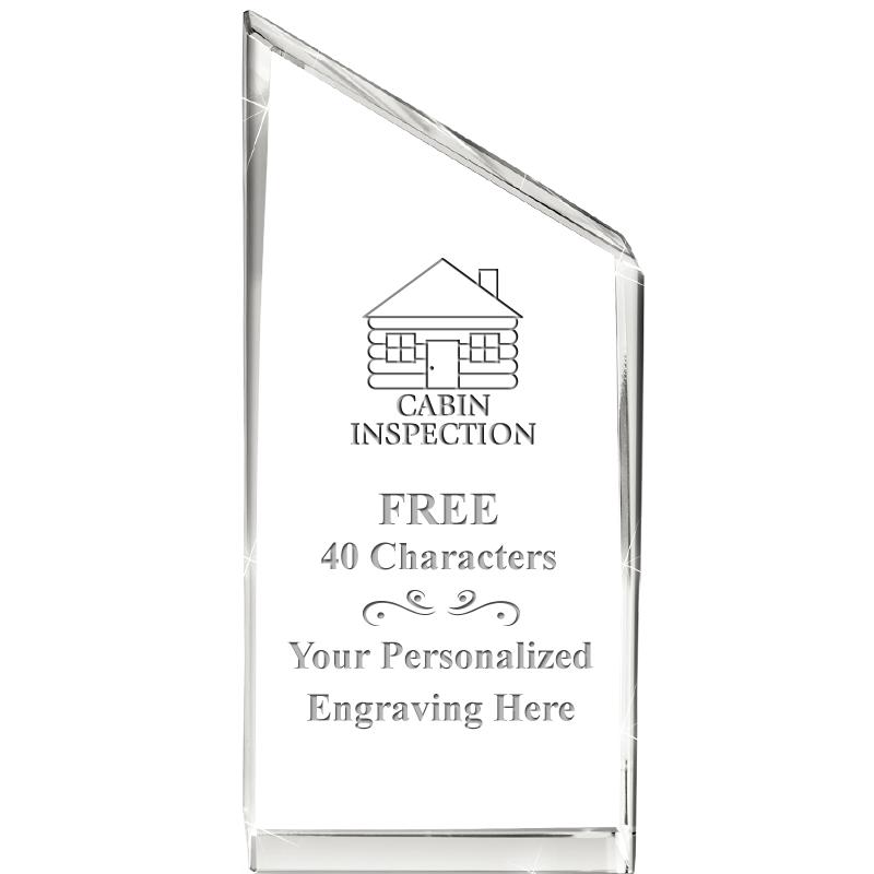 4" EMPIRE CRYSTAL AWARD