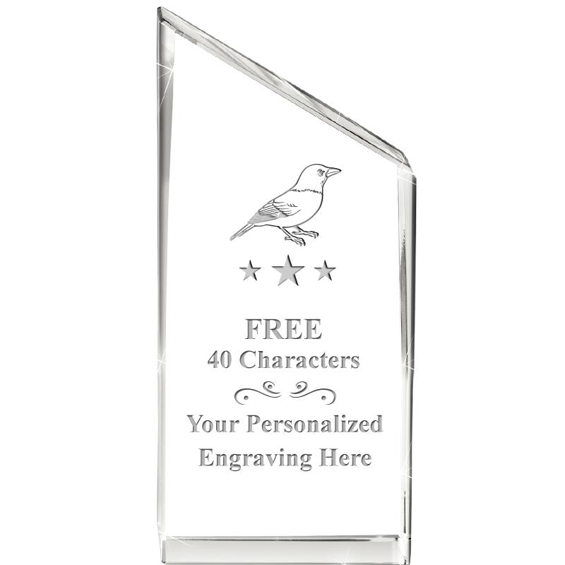 4" EMPIRE CRYSTAL AWARD