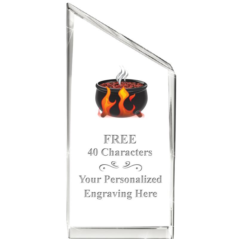 4" EMPIRE CRYSTAL AWARD