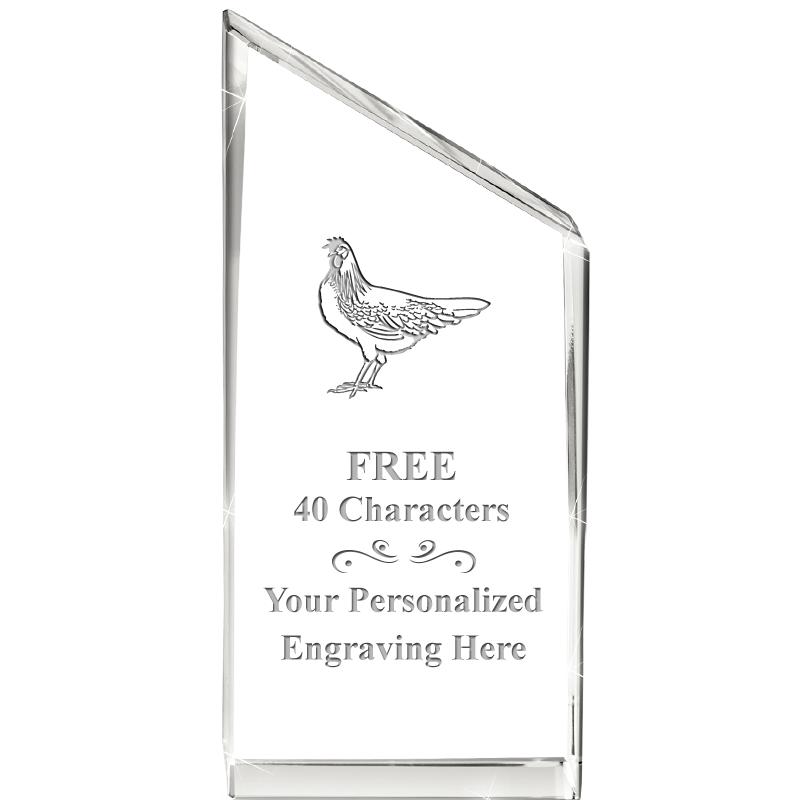 4" EMPIRE CRYSTAL AWARD